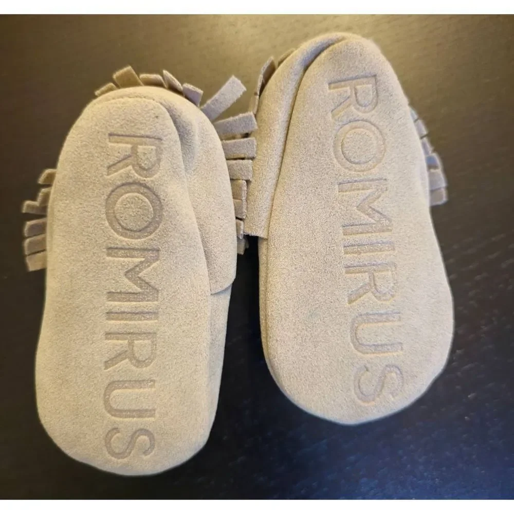 Baby Mocassins Size 1 Crib Shoes Romirius